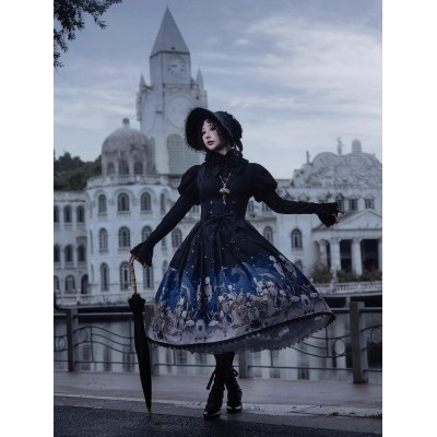 N.N.Star Dragon Bone Lily Underbust JSK(Reservation/2 Colours/Full Payment Without Shipping)
